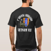 Vietnam-Tierarzt - 1. SigBde T-Shirt (Rückseite)