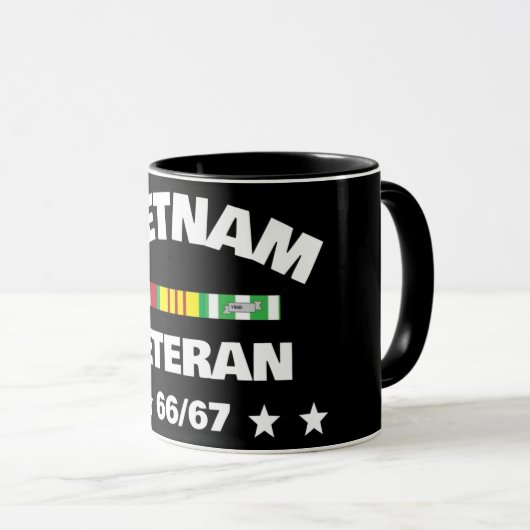 VIETNAM TOUR OF DUTY 66/67 COFFEE Tasse (VorderseiteRechts)