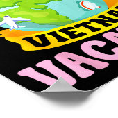 Vietnam Vacation 2026 Travel Making Memories Famil Poster (Ecke)