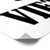 Vietnam Vet - 1st AVN BDE UH-1 Poster (Ecke)