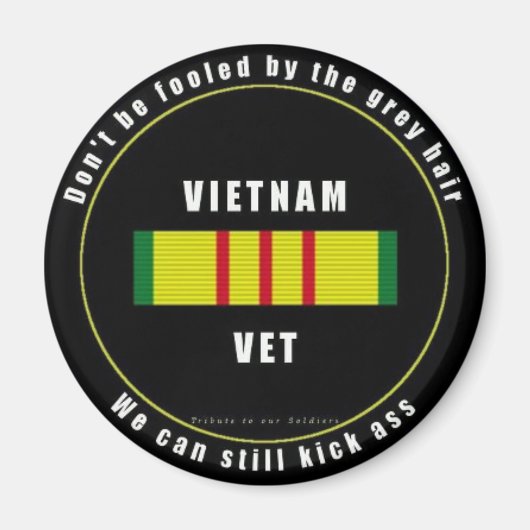 Vietnam Vet Magnet (Vorne)