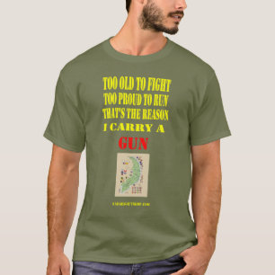 VIETNAM VET, ZU ALT ZUM KAMPF, ZU STOLZ ZU LAUFEN T-Shirt