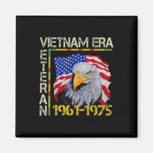 Vietnam Veteran-Ära 1961 1975 Gedenkflagge Magnet