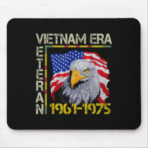 Vietnam Veteran-Ära 1961 1975 Gedenkflagge Mousepad