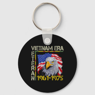 Vietnam Veteran-Ära 1961 1975 Gedenkflagge Schlüsselanhänger