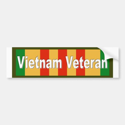 Vietnam-Veteran Autoaufkleber (Vorne)