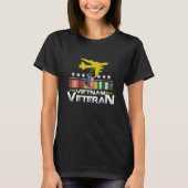Vietnam Veteran B 52 Stratofestress Bomber Flugzeu T-Shirt (Vorderseite)