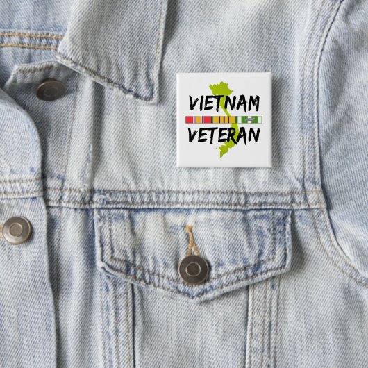 Vietnam-Veteran Button (Beispiel)