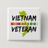 Vietnam-Veteran Button (Vorderseite)