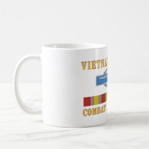 Vietnam Veteran - Cbt Infantryman w CIB VN SVC Kaffeetasse