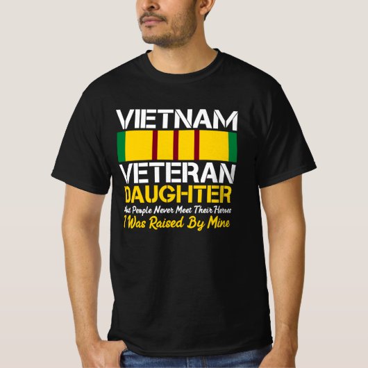 VIETNAM VETERAN DAUGHTER DIE MEISTEN MENSCHEN TREF T-Shirt (Vorderseite)