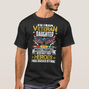 Vietnam Veteran Daughter von meinem Helden Vetera T-Shirt