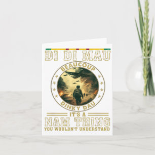 Vietnam Veteran Di Di Mau, Vietnamkriegsgedenken,  Karte