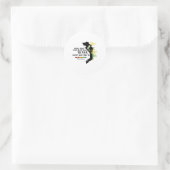 Vietnam Veteran diejenigen, die den Krieg gesehen Runder Aufkleber (Tasche)