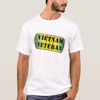 Vietnam-Veteran Dogtag Service-Medaille T-Shirt