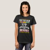 VietNam Veteran Ehefrau Die meisten Menschen treff T-Shirt (Vorne ganz)