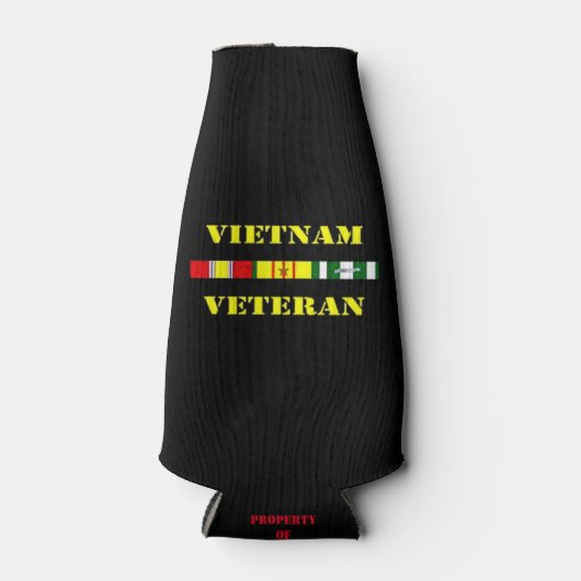 VIETNAM VETERAN FLASCHENKÜHLER (Vorderseite)