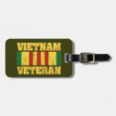 Vietnam-Veteran Gepäckanhänger (Vorderseite horizontal)