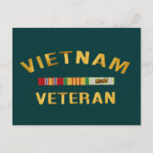 Vietnam Veteran Geschenke Postkarte (Vorderseite)