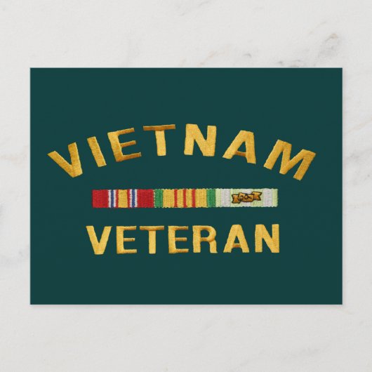 Vietnam Veteran Geschenke Postkarte (Vorderseite)