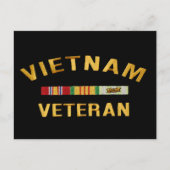 Vietnam Veteran Geschenke Postkarte (Vorderseite)