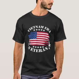 Vietnam Veteran I Vietnam Era USA Flag Geschenk T  T-Shirt