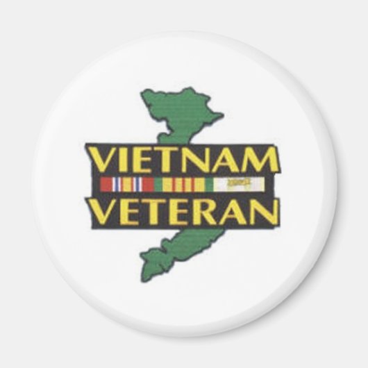 Vietnam Veteran Magnet (Vorne)