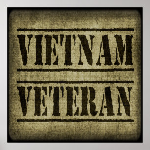 Vietnam - Veteran Militär Poster