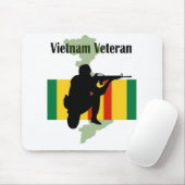 Vietnam-Veteran Mousepad (Mit Mouse)