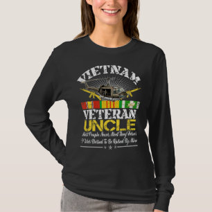 Vietnam Veteran Onkel, der von meinem Helden-Milit T-Shirt