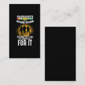 Vietnam Veteran Opa Soldier Großtochter Visitenkarte (Vorne/Hinten)