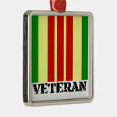 Vietnam-Veteran Ornament Aus Metall (Rechts)