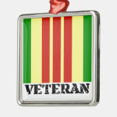 Vietnam-Veteran Ornament Aus Metall (Links)
