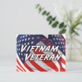 Vietnam Veteran Postcard Postkarte (Stehend Vorderseite)
