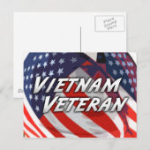 Vietnam Veteran Postcard Postkarte (Vorne/Hinten)