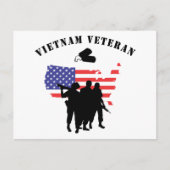 Vietnam Veteran Postkarte (Vorderseite)