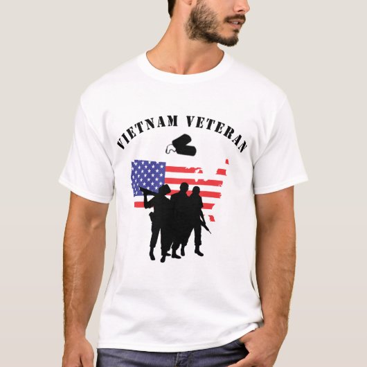 Vietnam-Veteran T-Shirt (Vorderseite)