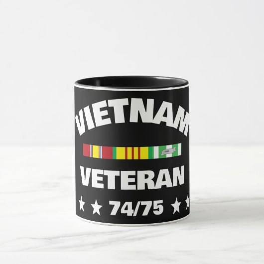 VIETNAM VETERAN TOUR OF DUTY, 74-75 KAFFEE TASSE (Zentrum)