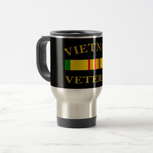 Vietnam Veteran Travel Mug Reisebecher (Vorderseite Links)