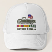 Vietnam Veteran Truckerkappe (Vorderseite)