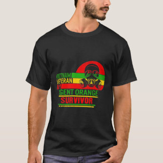 Vietnam Veteran und Orange Agent Survivor T-Shirt
