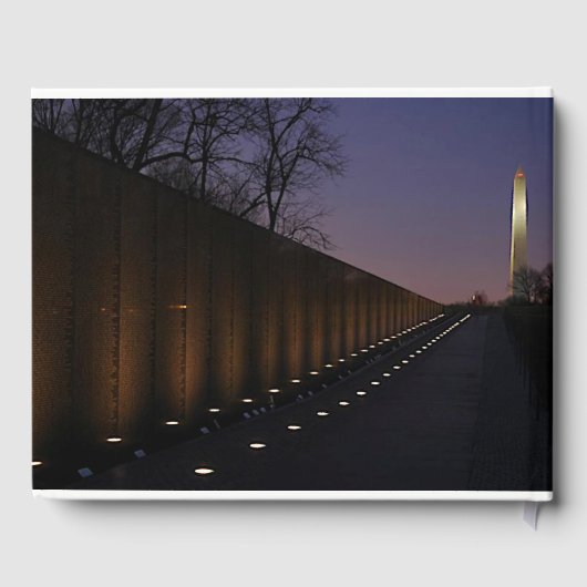 Vietnam Veteran und Washington Memorial Gästebuch (Rückseite)
