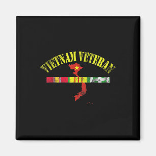 Vietnam Veteran US Flaggen Gedenkstätte Patriotic Magnet