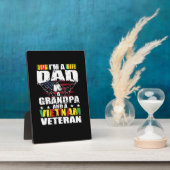 Vietnam Veteran Vater Fotoplatte (Seite)