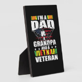 Vietnam Veteran Vater Fotoplatte (Seite)