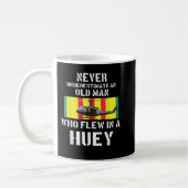 Vietnam Veteran Vet T Shirt Äm-1 Huey Helicopter Kaffeetasse (Links)
