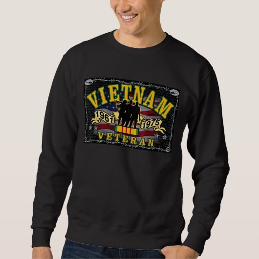 Vietnam Veteran Vintag Sweatshirt (Vorderseite)