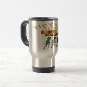Vietnam Veteran Warrior Travel Mug Reisebecher (Vorderseite Links)