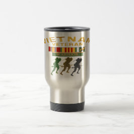 Vietnam Veteran Warrior Travel Mug Reisebecher
