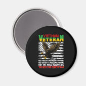 Vietnam Veteran werden wir immer die Besten dieses Magnet (Vorderseite/Rückseite)